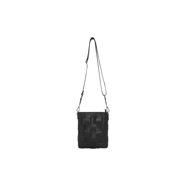 Braided Squared Cross-Body, black, Ilse Jacobsen Hornb&aelig;k