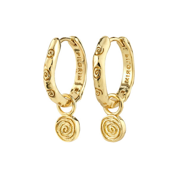 FIRE hoops, guldbelagt, Pilgrim