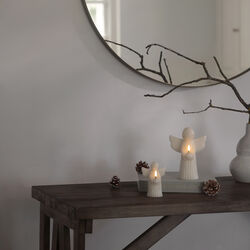 LED Smooth candle Angel 1 stk. | 9x12 | Vanilla, Uyuni Lighting