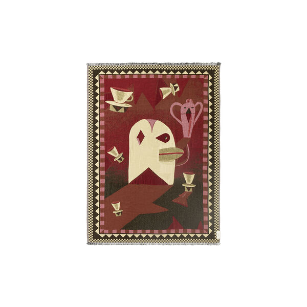 The Moor AP18 Rug, red heather The Moor AP18 Rug, red heather, &Tradition