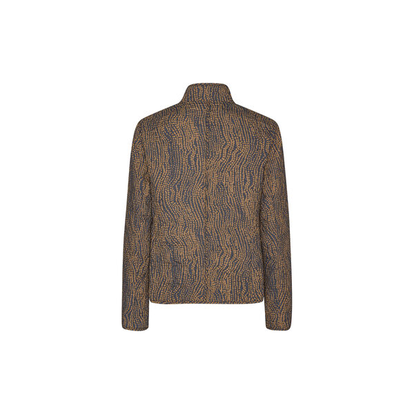 Short Quilted Jacket, beige dotted, Ilse Jacobsen Hornbæk