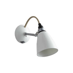 Hector Small Dome Wall Light, natural white, Original BTC