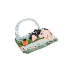 Tiny Farm tummy time sensorisk spejl, colour mix Tiny Farm tummy time sensorisk spejl, colour mix, Done by Deer