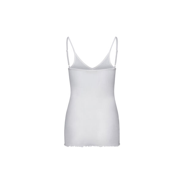 Cotton Spaghetti Top, off-white Cotton Spaghetti Top, off-white, Seamless Basic