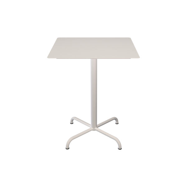 PICO Café Table with 4 Star Base 60x60, muted white, HOUE