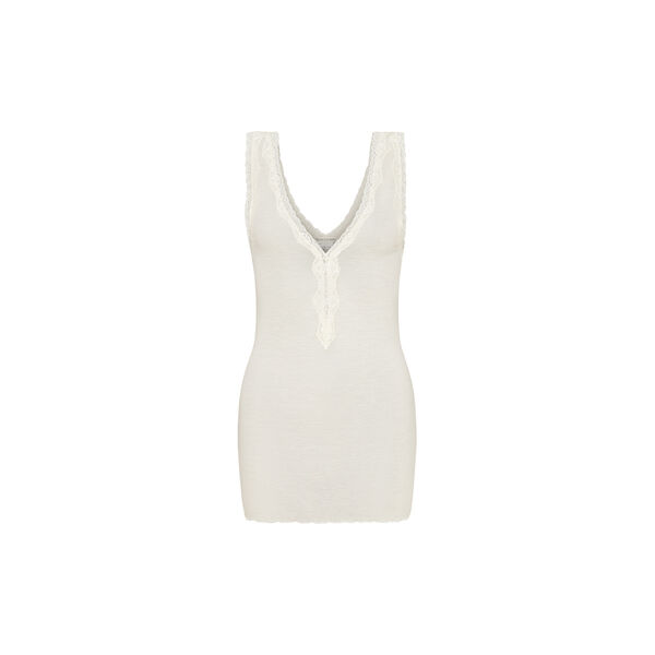 Woollen Lacey Top, off-white, Seamless Basic
