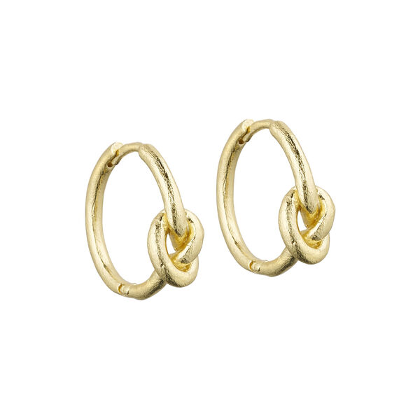 Lilou hoops Small, forgyldt, Pure by Nat