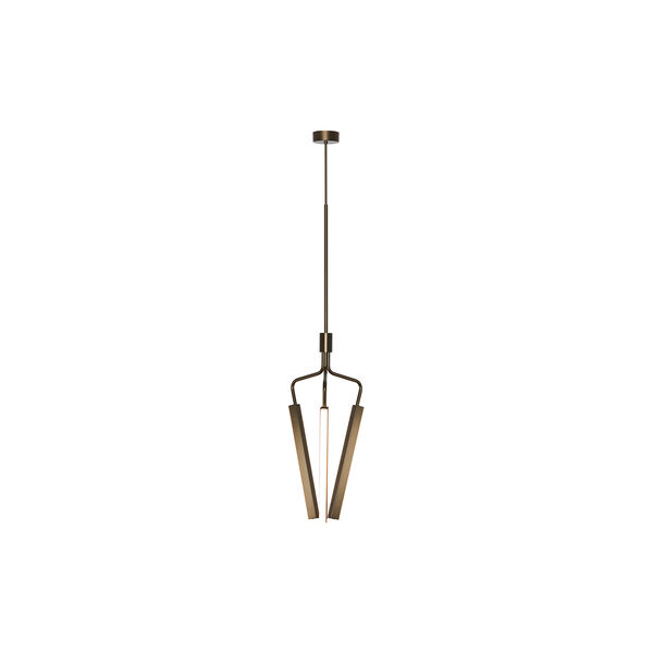 Angel 3 500 Chandelier, bronze, Rubn