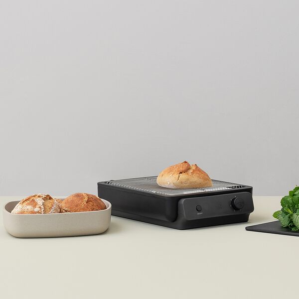 FOODIE brødrister, black, RIG-TIG