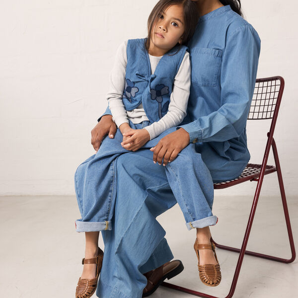 Joyce Vest, blue denim, MarMar Copenhagen