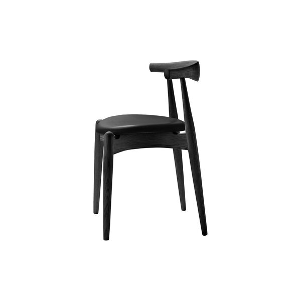 CH20 Elbow spisebordsstol, sortlakeret eg/sort CH20 Elbow spisebordsstol, sortlakeret eg/sort, Carl Hansen & Søn