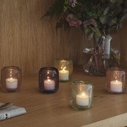 Acorn fyrfadsstager 2 stk, grape, Eva Solo