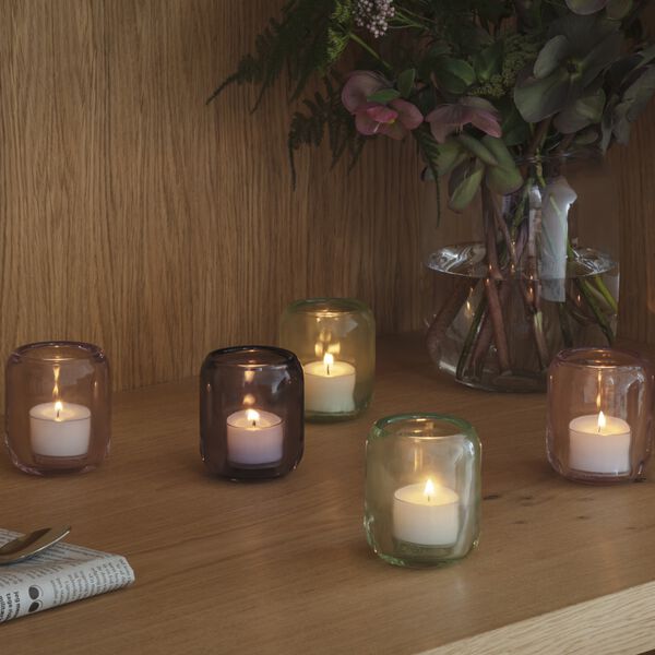 Acorn fyrfadsstager 2 stk, grape, Eva Solo