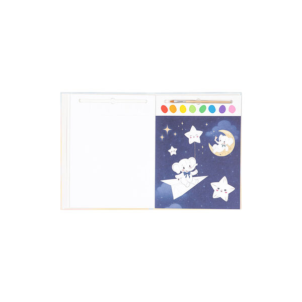 Rainbow Watercolor Book, multi, Konges Sl&oslash;jd
