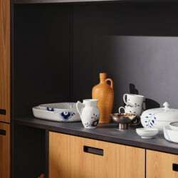 Sort Mega Riflet kande 38 cl, Royal Copenhagen