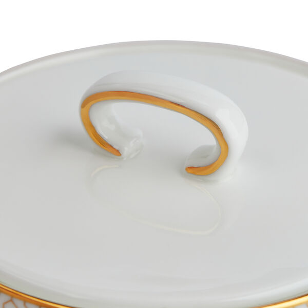 Gio Gold Sugar bowl and creamer, Gold/white, Wedgwood