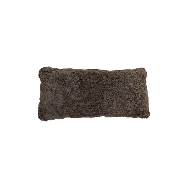 Newzealandsk lammeskindspude, taupe, NATURES Collection