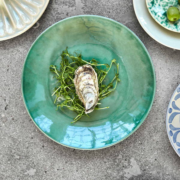 HDDiva Middagstallerken &Oslash; 28 cm, gr&oslash;n, House Doctor