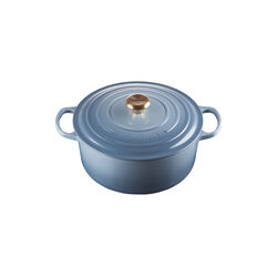 Signature rund gryde &Oslash; 28 cm, chambray, Le Creuset