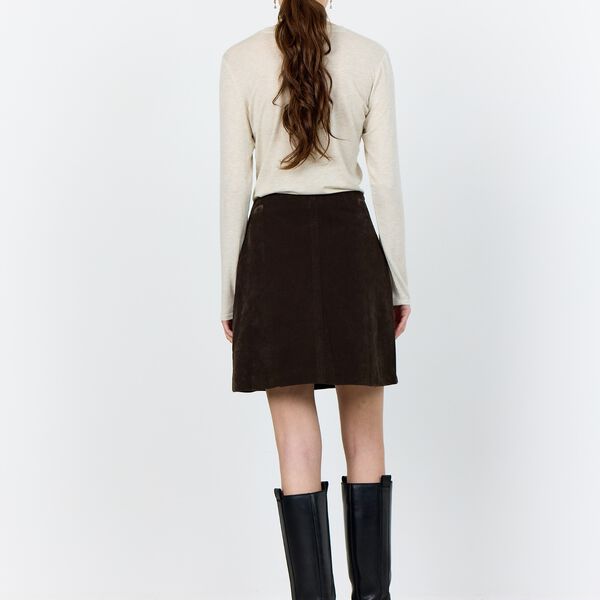 LR-NIOBA 2 Skirt, coffee LR-NIOBA 2 Skirt, coffee, Leveté Room