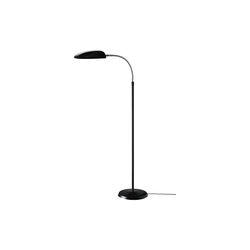 Cobra Floor Lamp, black semi matt, GUBI