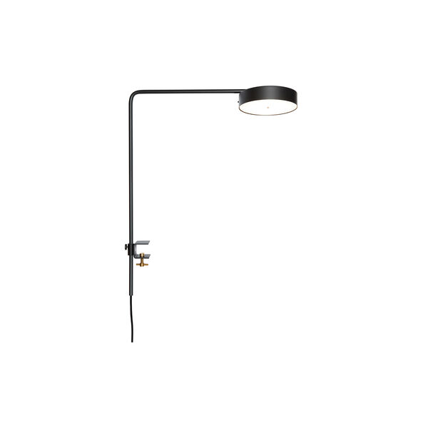 James Desk/Clip Lamp, black, Rubn