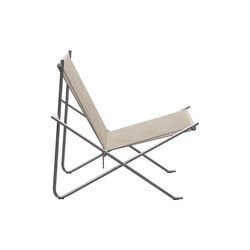 PK4&trade; stol, matpoleret rustfrit st&aring;l/natur, Fritz Hansen