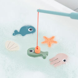 Sea Friends bade- og fiskelegetøj, colour mix Sea Friends bade- og fiskelegetøj, colour mix, Done by Deer