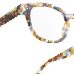 #C READING briller, blue tortoise, IZIPIZI