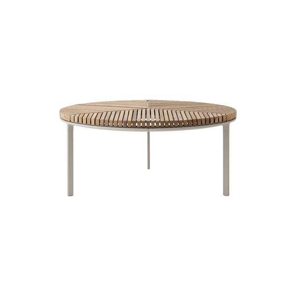 VIPP716 Open-Air Coffee Table, teak/light grey VIPP716 Open-Air Coffee Table, teak/light grey, Vipp