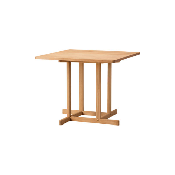 BM80 Mogensen Shaker Table 90x90 cm, olieret eg, Fredericia Furniture