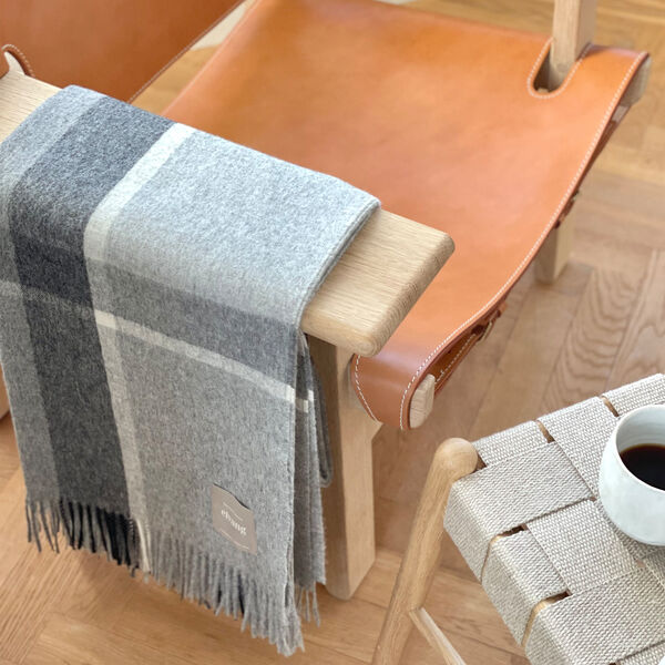 Manhattan plaid, grey, ELVANG