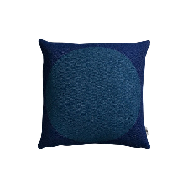 &Aring;SMUND BOLD Cushion, yellow/blue, R&oslash;ros Tweed