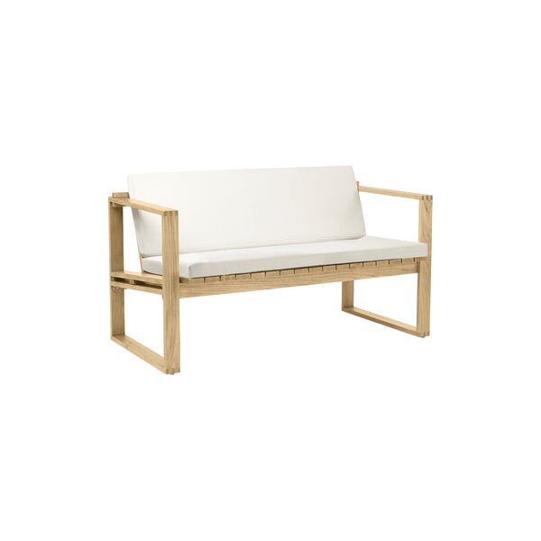 BK12 loungesofa, ubehandlet teak, Carl Hansen & Søn