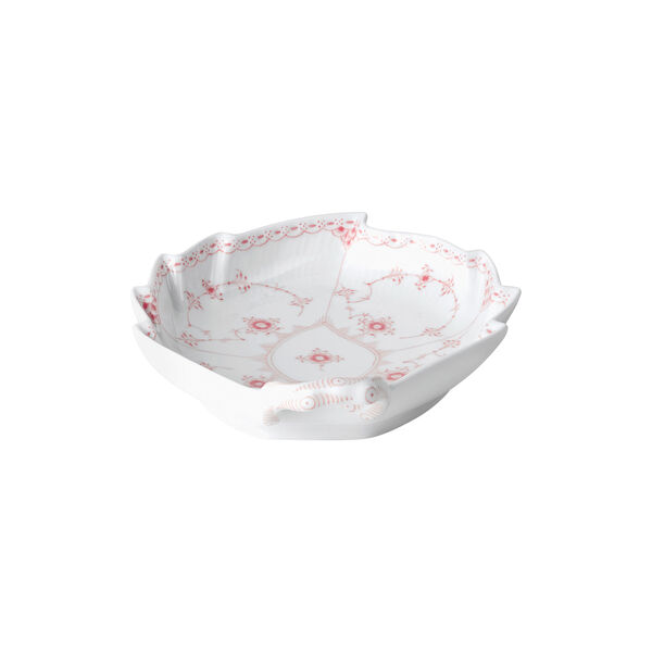 Koral Musselmalet Halvblonde fad bladformet 23 cm Koral Musselmalet Halvblonde fad bladformet 23 cm, Royal Copenhagen