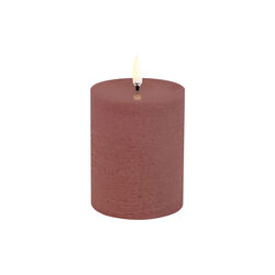 LED Pillar Candle 10 cm, terracotta LED Pillar Candle 10 cm, terracotta, Uyuni Lighting