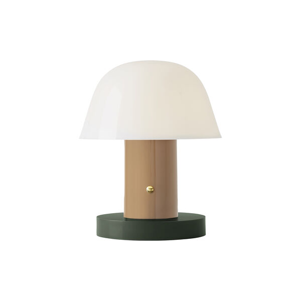 Setago JH27 Portable bordlampe, nude/forest, &Tradition