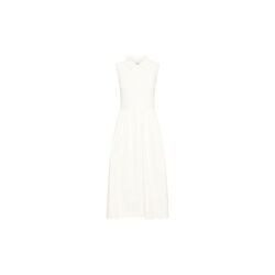 IHMONNA Polo Dress, cloud dancer, ICHI