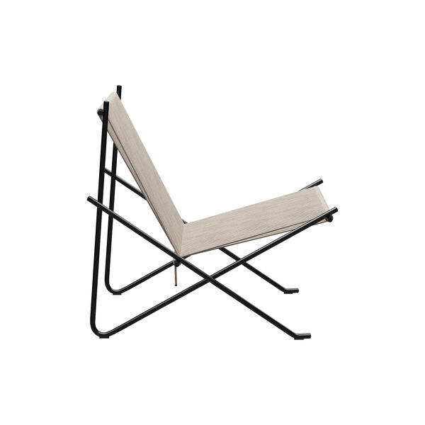 PK4™ stol, sort/natur, Fritz Hansen