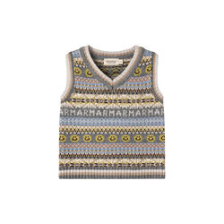 Taj Knitted Vest, fair isle, MarMar Copenhagen