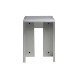 RE-WORK Stool | Brushed Aluminum | Taburet, oursociety
