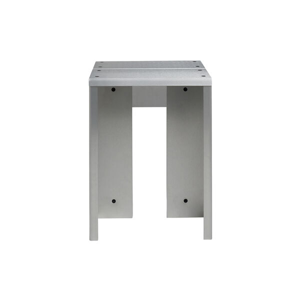 RE-WORK Stool | Brushed Aluminum | Taburet, oursociety