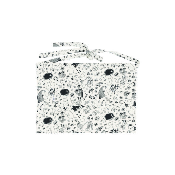 Mumi Forkl&aelig;de, sort/hvid, Moomin Arabia