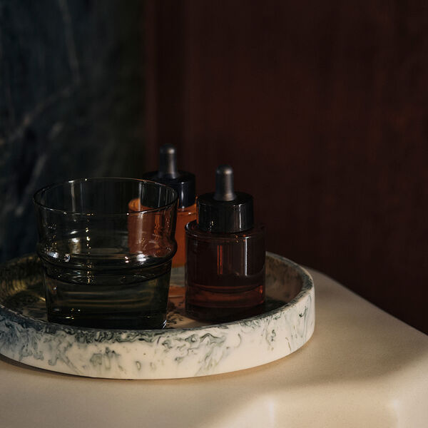 Mist Tray &Oslash; 20, emerald off-white, Ferm Living