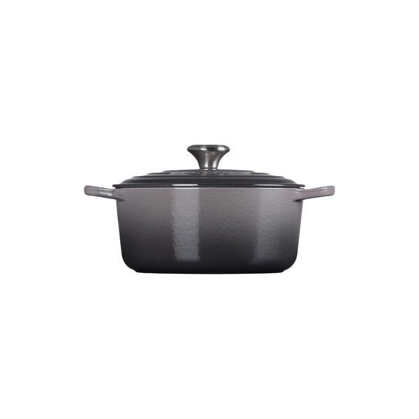 Signature rund st&oslash;bejernsgryde &Oslash; 24 cm, flint, Le Creuset