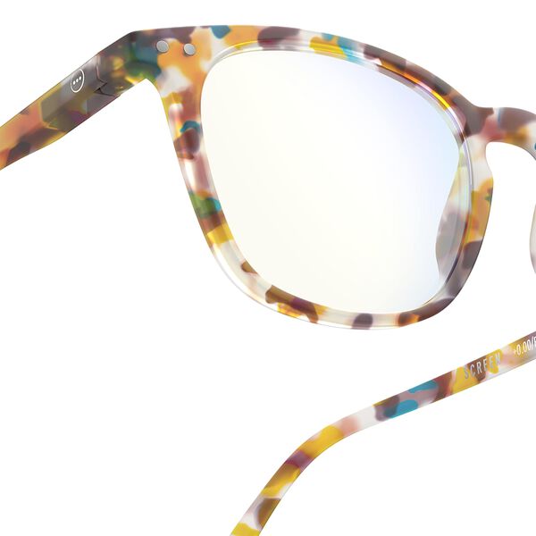 #E READING SCREEN briller, blue tortoise, IZIPIZI