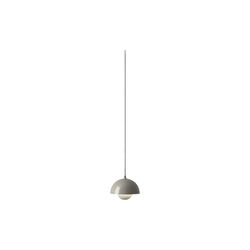 Flowerpot VP10 Pendant, grey beige, &Tradition