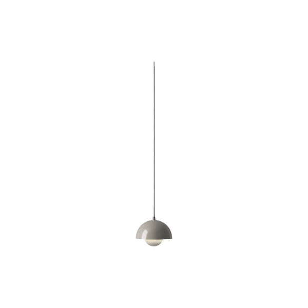 Flowerpot VP10 Pendant, grey beige, &Tradition