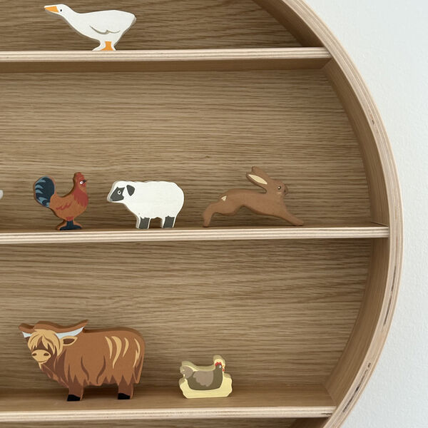 Udstillingsreol Udstillingsreol, Curve-Lab