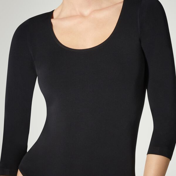 Tokio String Body, black, Wolford